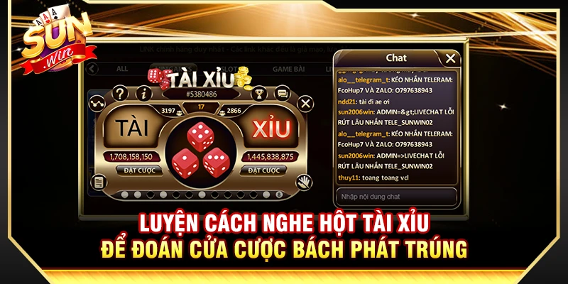 Luyện Cách Nghe Hột Tài Xỉu Để Đoán Cửa Cược Bách Phát Trúng 1 Luyện Cách Nghe Hột Tài Xỉu Để Đoán Cửa Cược Bách Phát Trúng